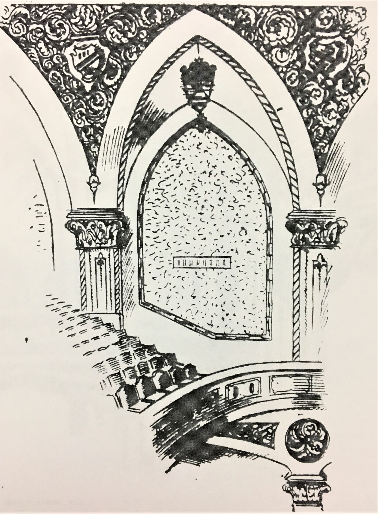 Majestic Theater - Groined Arch and Balcony Section